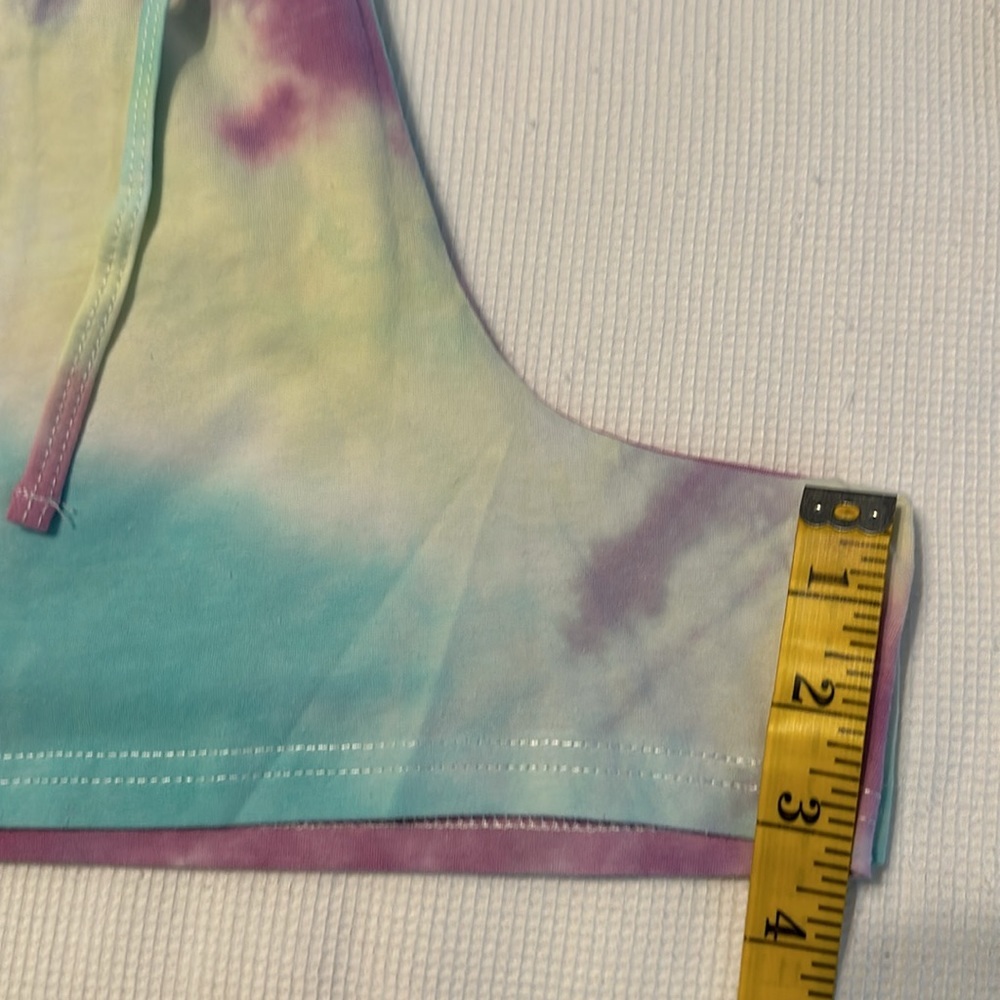 Tie-Dye Short Pajama Set - Pastel Blue & Purple - Unbranded - Picture 16 of 16